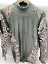 Massif ABU Combat Shirt Men Sz Large Long Sleeve Tiger Stripe JROTC CAP Military picture