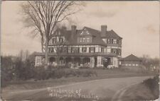 Residence of H. Hayward, Franklin 1909 West Wrentham Massachusetts RPPC Postcard picture