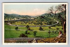 Tehachapi Pass CA-California, The Loop, Railroad, Antique, Vintage Postcard picture