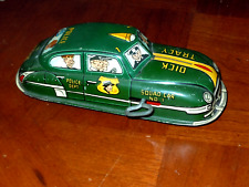 VINTAGE DICK TRACY SQUAD CAR #1  Early 1950's  Louis Marx Toy  Rare Red Base ver picture