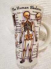 DUNOON THE HUMAN BODY Bone China Mug Made In England picture