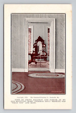 Postcard Old Kentucky Home Front Parlor Bardstown Kentucky KY, Vintage F14 picture