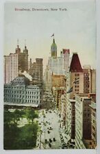NYC Broadway Downtown New York Postcard N8 picture