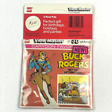Buck Rogers View-Master 3 Reels Set Sci Fi 3D J1 NEW SEALED NOS 70s Cartoon picture