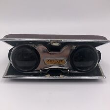 Vintage ATCO-VUE Binoculars Opera Glasses With Coated Lenses Pop Open picture