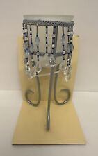 Popular Imports Putting on the Ritz Dangling Beads Votive Candle Holder NIB 2001 picture