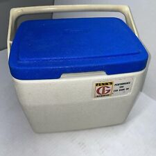 Vintage Coleman Funk’s G Hybrid Seed Corn Cooler Ice Chest Farm Work USA Rare picture