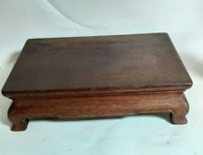 Vintage Japanese Bonsai Display Wooden Stand KADAI W:12.5in picture