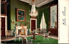 Postcard Posted 1907 Green Room White House Washington D C [by] picture