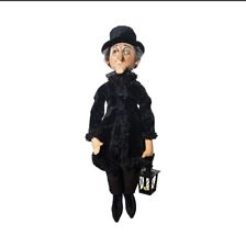 Peter Prue Groundskeeper Gathered Traditions Art Doll Joe Spencer Halloween picture