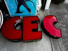 Chuck E. Cheese’s Exterior Retail Sign Lettering “CEC” picture