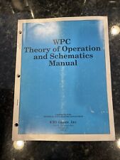 1991 Williams Theory of Operation and Schematics Manual picture