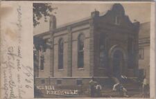 New Bank Pedricktown New Jersey 1906 RPPC Photo Postcard picture