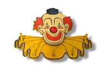 Vintage 1960s Ring Toss Circus Clown Bozo Oddity Sign Spooky Carnival Amusement picture