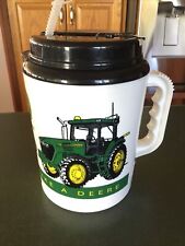 RARE Vintage John Deere Insulated Travel 60 OZ  Mug by Betras USA. Collectible picture
