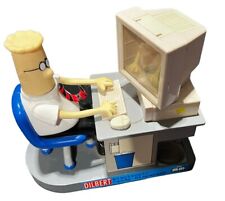 Vintage 1998 M&M's  Dilbert Candy Dispenser Pooper Computer Geek Collectible Toy picture