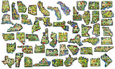 Artwood U.S. State Magnet Set, 51-Piece Collection by Classic Magnets picture