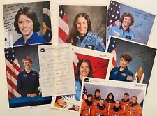 Group of seven women astronauts autographs picture