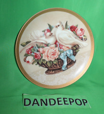 Gloria Vanderbilt Heirloom Romance In bloom Limited Edition Collector Plate 1992 picture