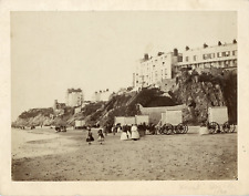 UK, Denver or Brighton 1860 Vintage Albumen Print. 1 Cardboard Glued Photo picture