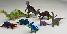 Dinosaur Toys Lot of 8 Various Types, Colors and Sizes  picture