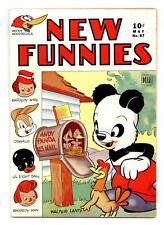 New Funnies #87 VG+ 4.5 1944 picture