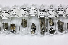 Luxury Rare Earth Metals Set of 16 Elements sealed in ampoules under argon picture