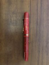 Pelikan Fountain Pen M101N Bright Red Resin Nib F No Box #23930 picture