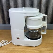 Krups White Brewmaster Jr Coffee Maker Type 170 Electric Automatic 4 Cup Tested picture