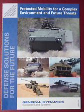 6/2012 PUB GENERAL DYNAMICS LAND SYSTEMS PIRANHA M3 ASCOD EAGLE HOWITZER AD picture