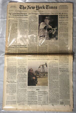 Vintage 3/9/99 The New York Times Newspaper Joe DiMaggio, Yankee Clipper, Dies.. picture
