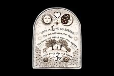 Love So Strong Wall Plaque Wall Plaque Moosup Valley, Rachel Badeau picture