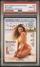 Beyonce 2007 Sports Illustrated Swimsuit Checklist #99 Pop 30 PSA 10 Gem Mint picture