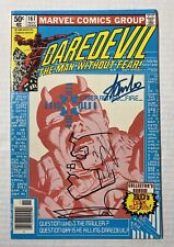 DAREDEVIL #167 VF Signed 2X Stan Lee & Frank Miller w Sketch 1980 picture