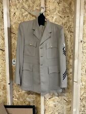 USN  Vintage Officer’s Tan Polyester Uniform Jacket Complete picture