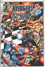 Avengers Ultraforce #1 Signed by Glen Herdling NM+ Cosmic Comics COA picture