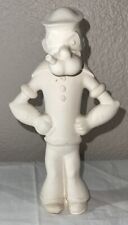 VTG Popeye The Sailor Man Ceramic Mold King Features 2 Piece Unpainted 1975 picture