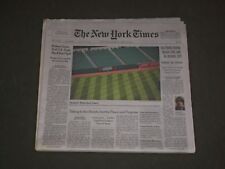 2015 APRIL 30 NEW YORK TIMES - NO FANS AT ORIOLES GAME - UNREST IN BALTIMORE picture