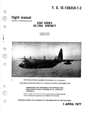 280 Page 1977 C-130A AC-130A Hercules TO 1C-130(A)A-1-2 AF Flight Manual on CD picture