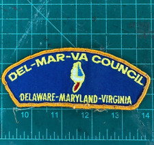 Boyscout BSA Del-Mar-Va Council Patch Delaware Maryland Virginia picture