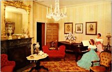Lancaster PA Pennsylvania Wheatland Drawing Room Chickering Piano Postcard picture