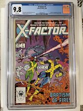 X-FACTOR #1 ~ 1986 CGC 9.8_Marvel_ORIGIN/X-Men 1st App Rusty & Hodge, 2ND CABLE picture
