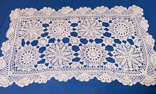 doilie doily vintage dainty 22x12 rectangle cotton inch rectangle runner ofwhite picture