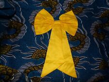 Vintage YELLOW LARGE BOW picture