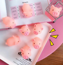 Miniature Cute Pig Anti-Stress Figurines 10 Pack picture