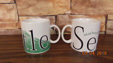 Lot of 2 1994 Starbucks Coffee Collector Series Seattle City 18 oz Mug picture