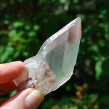 3in 73g Rare Pink Lithium Lemurian Quartz Crystal Starbrary, Brazil m1 picture