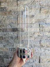 RARE Vortex glass dixie cups holder vintage dispenser chrome GOOD condition picture