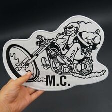 Mongols Nomad MC Large Embroidery Punk Biker Middle Patch Sticker for Clothing picture