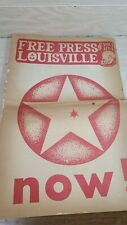 Vintage July-August 1970 Louisville Free Press Volume 1 No 4 Newspaper picture